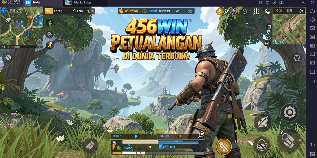 Screenshot gameplay <strong>456WIN</strong> yang menampilkan petualangan seru di dunia terbuka.