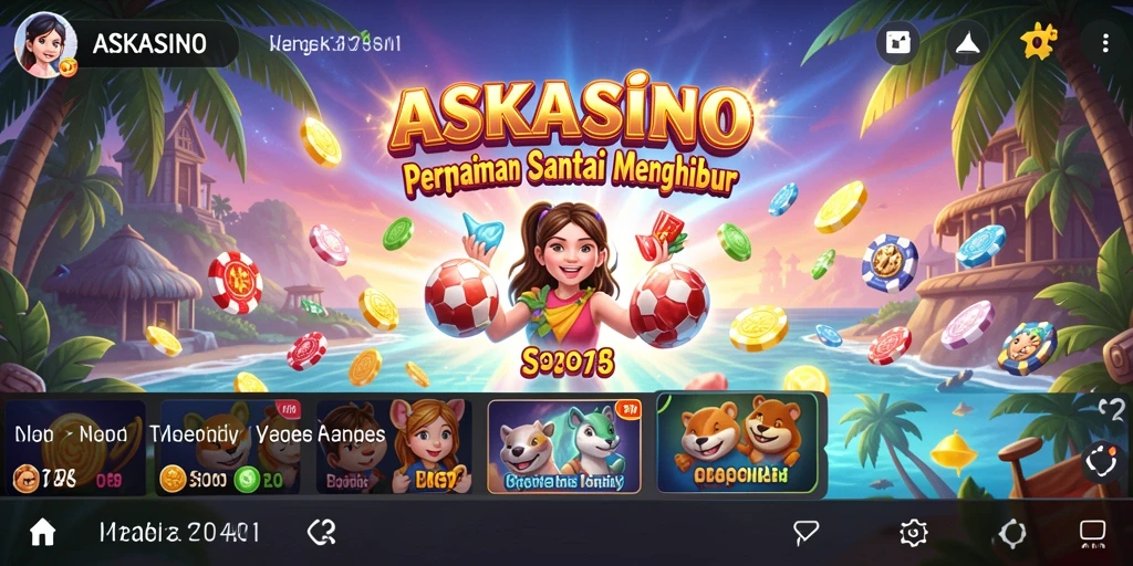 Tampilan gameplay ASKASINO yang seru dan menghibur.