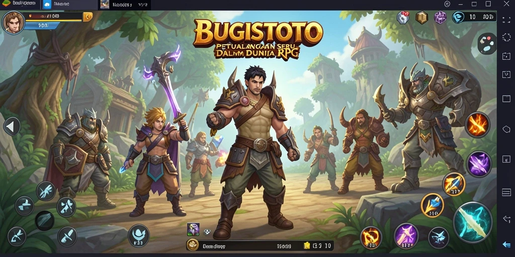 Tangkapan layar dari gameplay <strong>BUGISTOTO</strong> yang menunjukkan pertarungan yang mendebarkan.