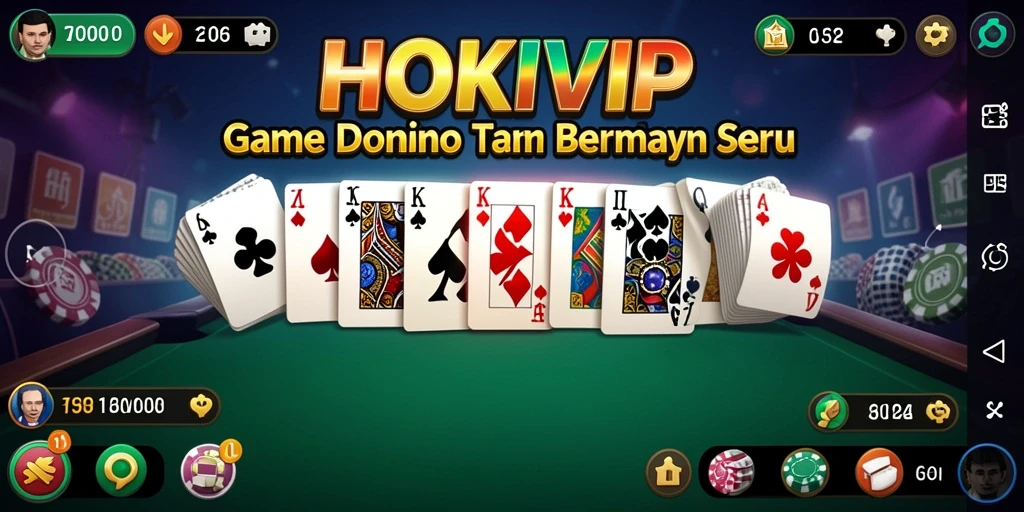 Tampilan gameplay seru di HOKIVIP dengan teman-teman.