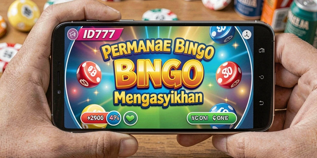 Tampilan gameplay Bingo yang seru dan menarik di ID777.