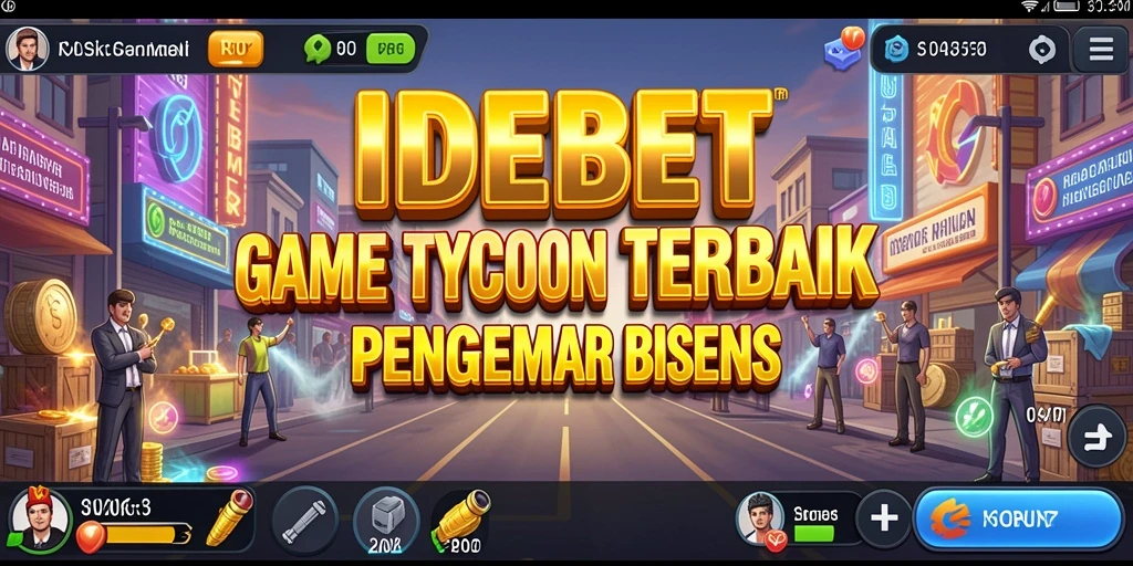 Tampilan gameplay IDEBET yang menarik dan penuh warna.