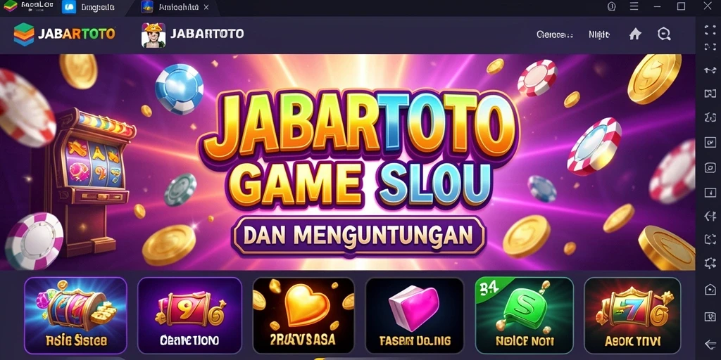 Tangkapan layar gameplay JABARTOTO menampilkan slot yang mengasyikkan.