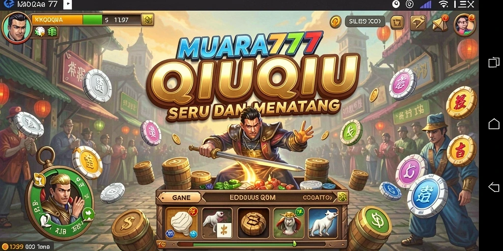 Screenshot gameplay QiuQiu MUARA777 yang seru dan menghibur.