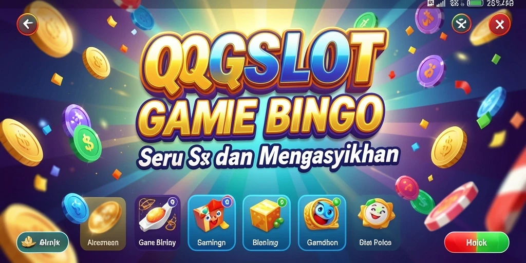Tampilan menarik dari gameplay QQSLOT yang menyenangkan.