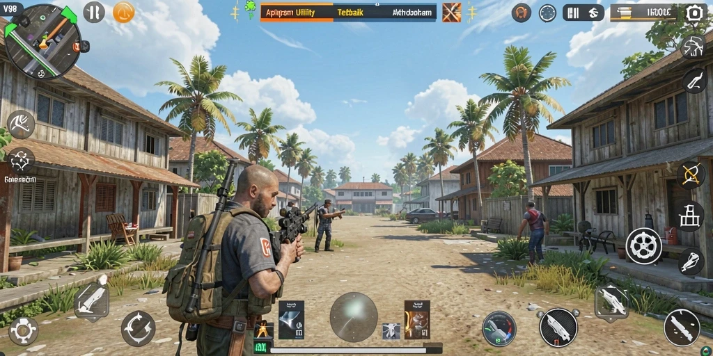 Screenshot V98 menampilkan fitur menarik dari aplikasi Utility.